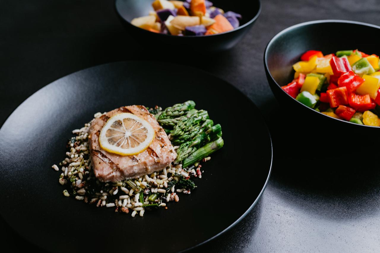 A vibrant assortment of EATfood.live meals
