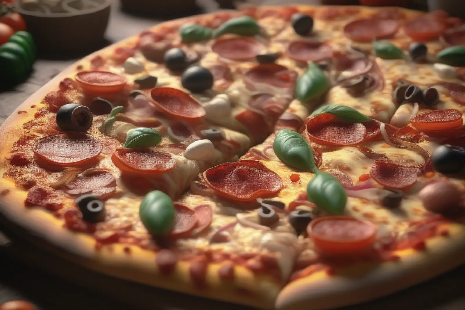 Artisan Pepperoni Pizza